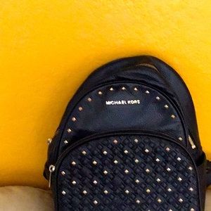 Black Michael Kors backpack